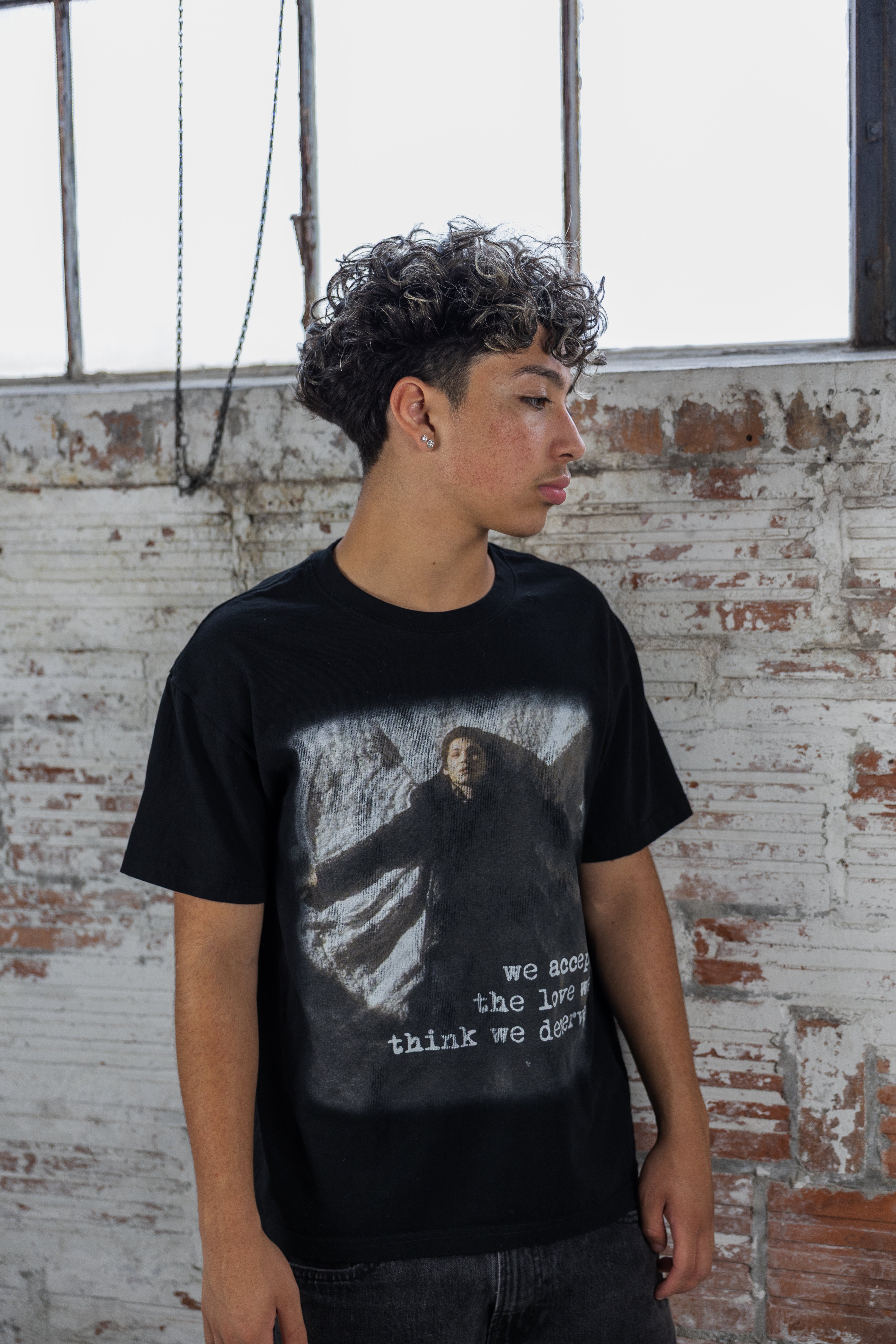 "wallflower" tee