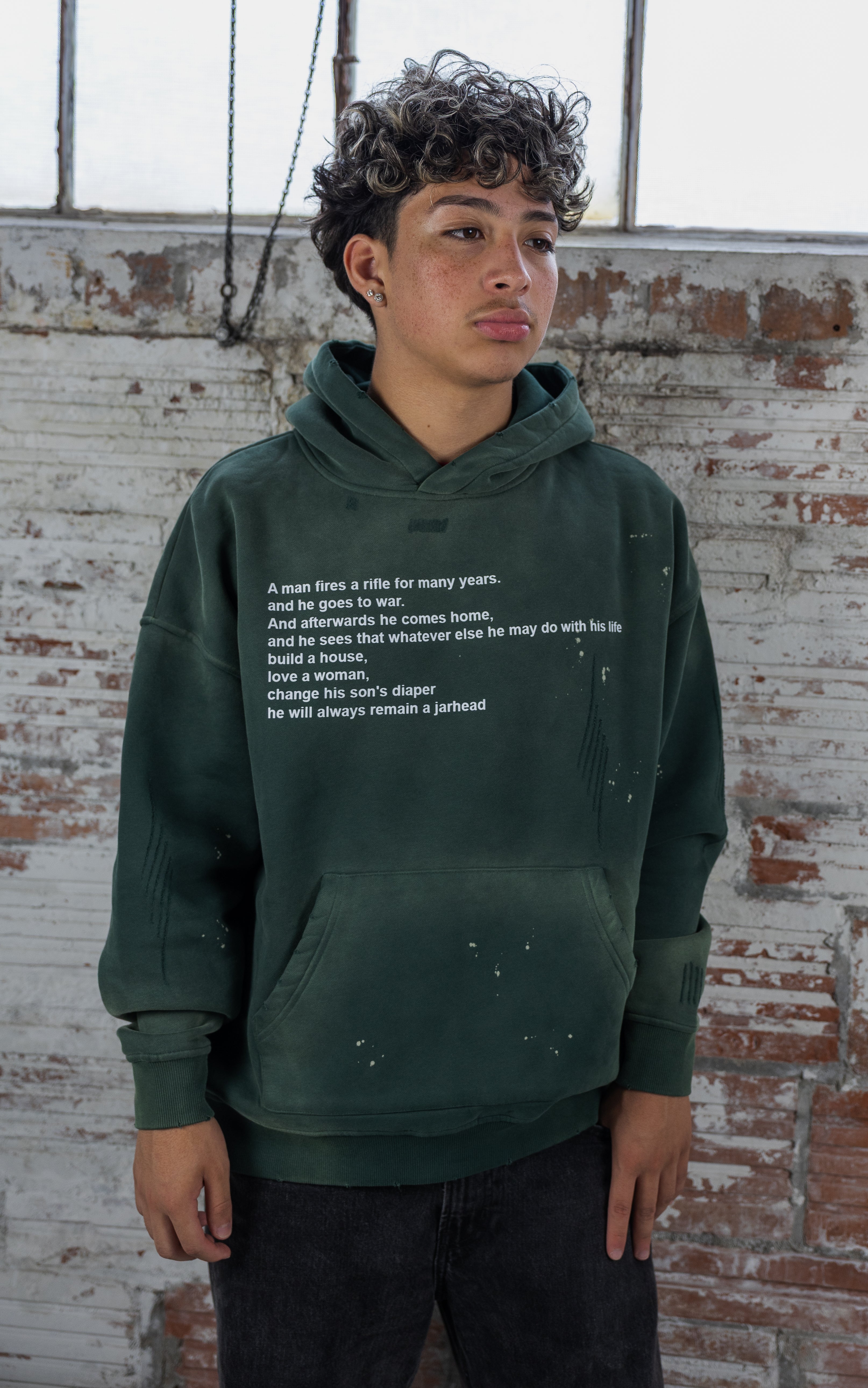 "jarhead" hoodie