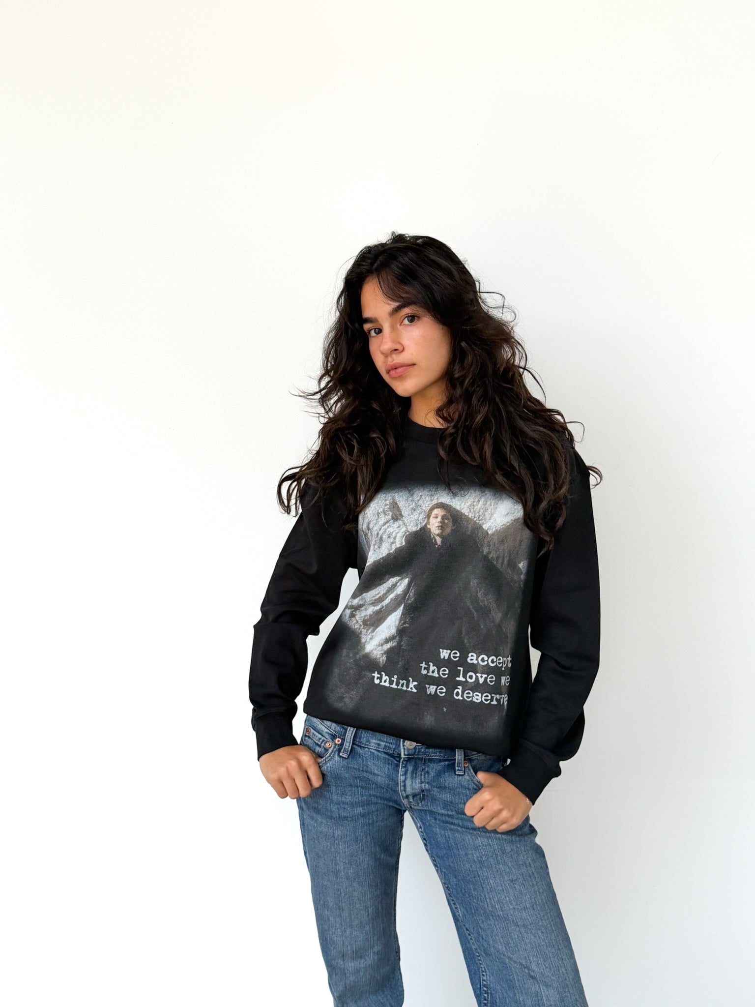 "wallflower" long sleeve