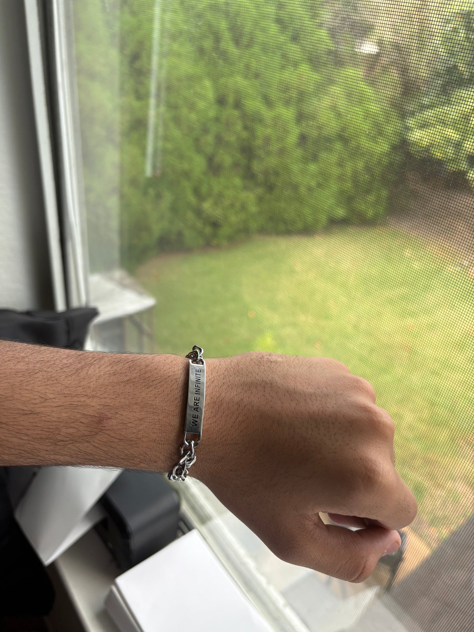 "WE ARE INFINITE" bracelet