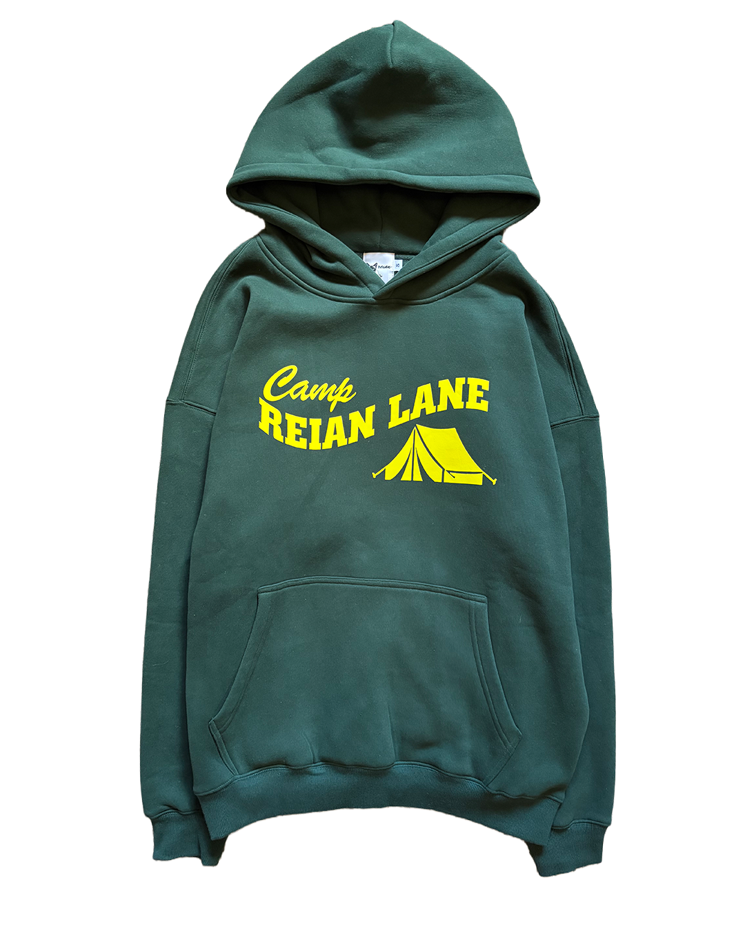 "camp" hoodie (green)